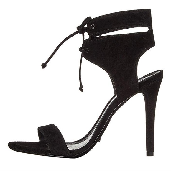 Schutz Kora Suede Sandal - Picture 2 of 8